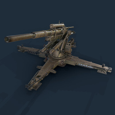 Germany artillery FlaK 88