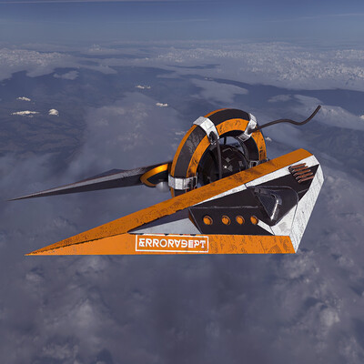 Spaceship concept art