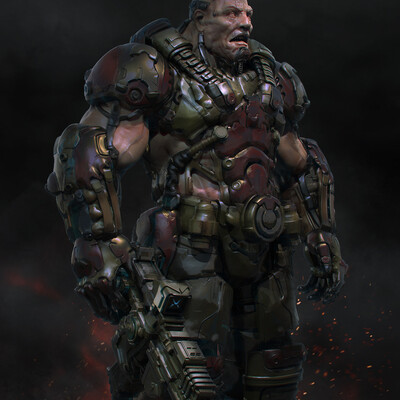 Armored trooper