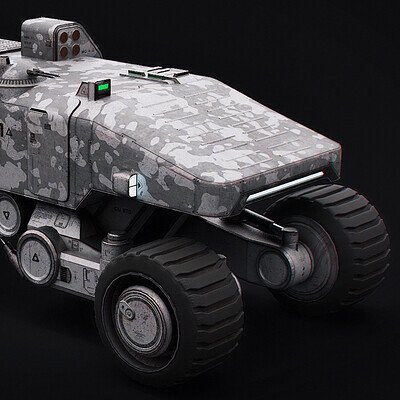 Mars Military Rover