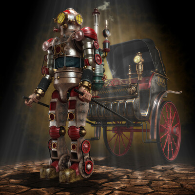 Steampunk Rickshaw