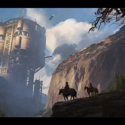Alien colony