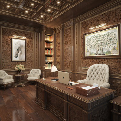 Office in classical style