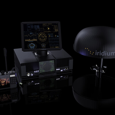 Satellite station Iridium Orbit