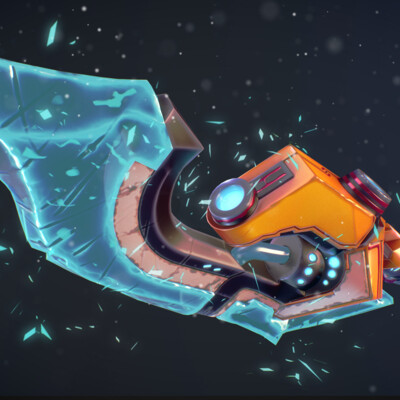 Stylized Sci-Fi Axe