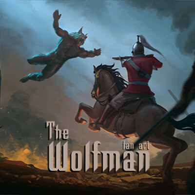 The Wolf man. Fan art