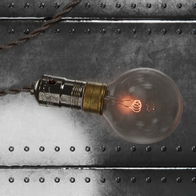 Old light bulb