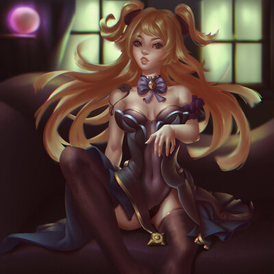 Fischl Genshin fanart