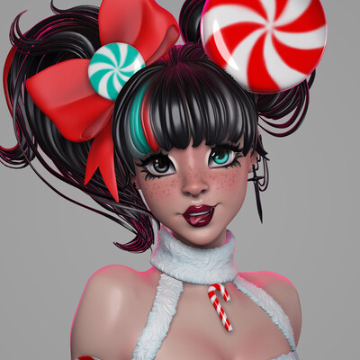 DTIYS Christmas candy girl