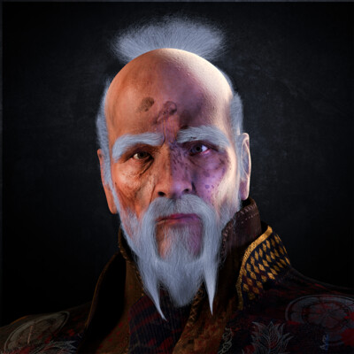 Old samurai