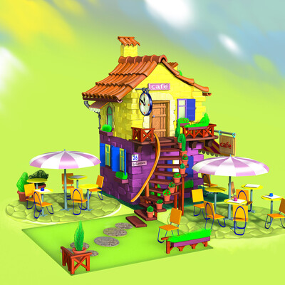 Cafe by the sea