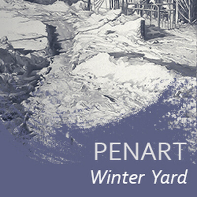 Winter courtyard