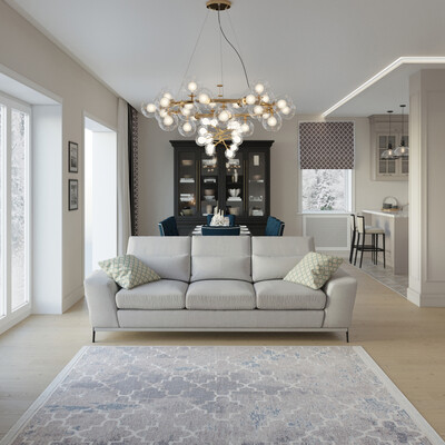 Kitchen-living room
