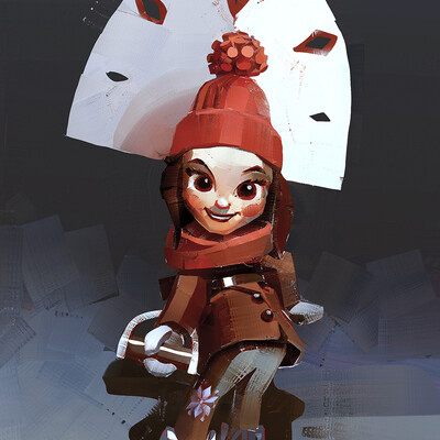 shovel girl