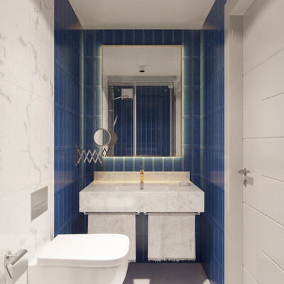 HOTEL ROOM BATHROOM