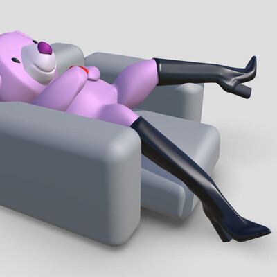Bear in boots