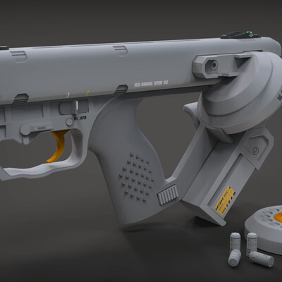 Cyberpunk 2077 Darra Revolver.