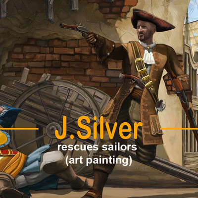 John Silver saves sailors