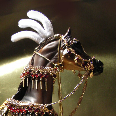 Ceremonial harness of the royal horse of Ancient Egypt