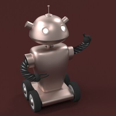 Fast-made funny robot