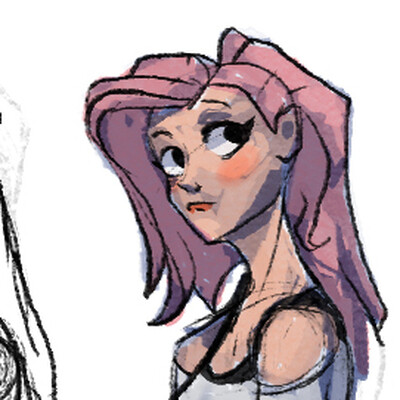 Stylized girl