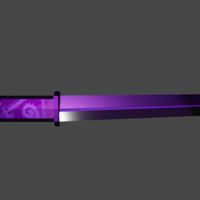 Violet knife I