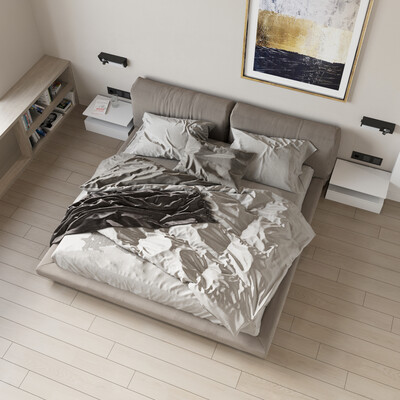 Bedroom in the Residence of Architects
