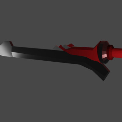 Red sword