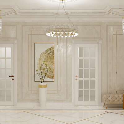 Apartment foyer