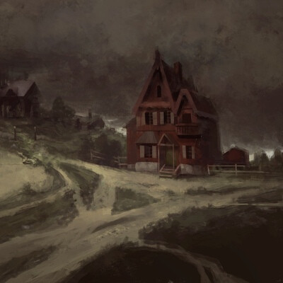 Houses on the hill