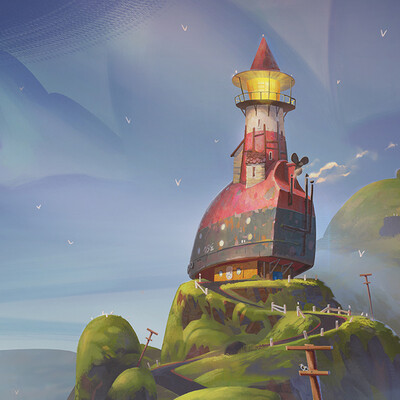 The road to the lighthouse