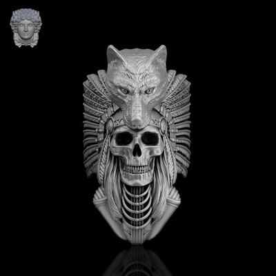Ring "The Last of the Mohicans"