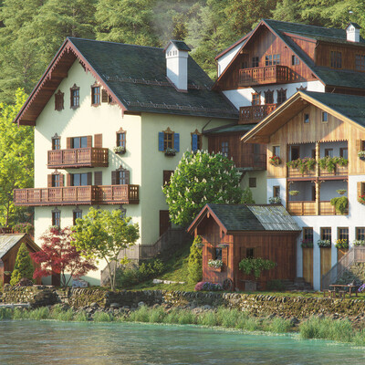 House near the lake
