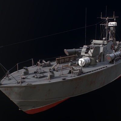 Project 183 Bolshevik torpedo boat