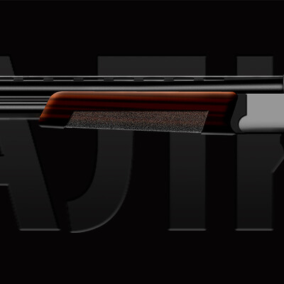 Concept art of small arms for the game universe "Stalker".