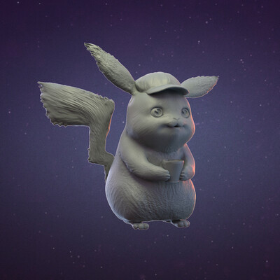Zbrush DemoHead morph Pikachu