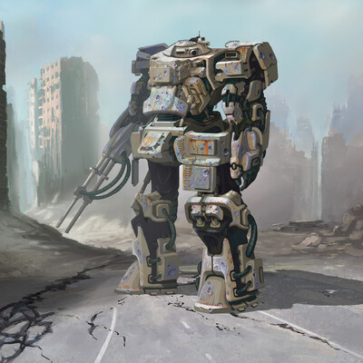 post apocalyptic robot