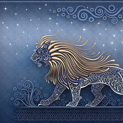Moon Lion