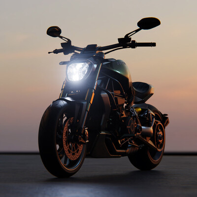 Ducati motorcycle visualization