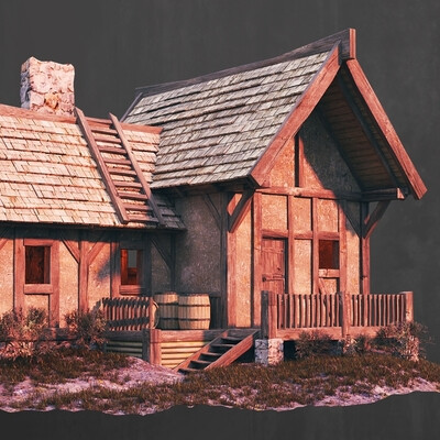 Medieval Village House