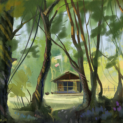 House in the woods