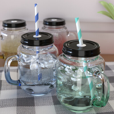 Glass jars