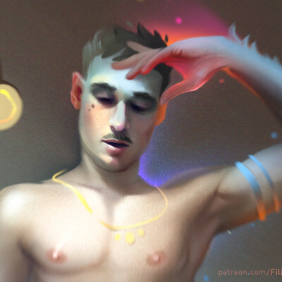 💫💫💫 a magic trick with a blond