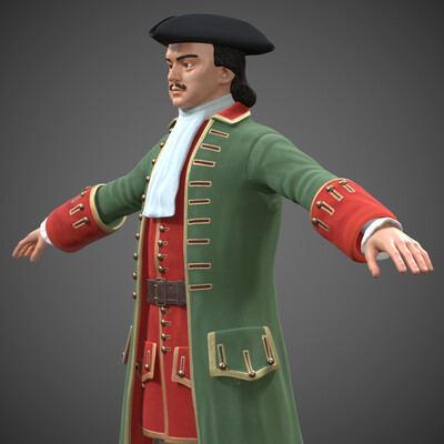 Peter the Great 3D model