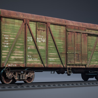 Freight Car 11-066 [UE4]