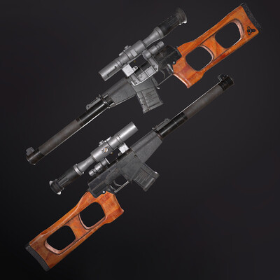 Sniper rifle VSS vintorez