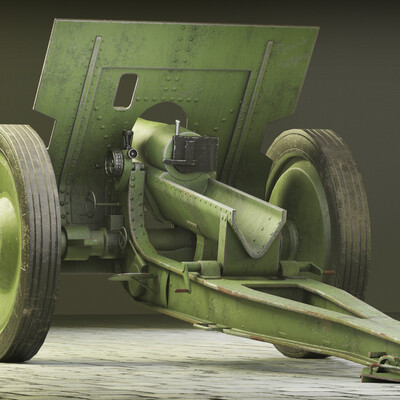 Russian 122-mm Howitzer Sample Of 1910/30 (Cannon)