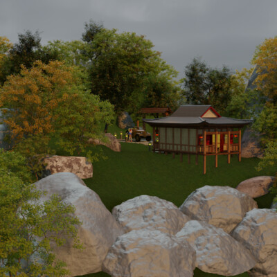 Tea house