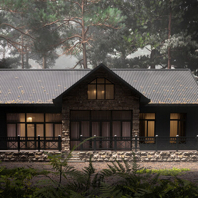 House in the woods
