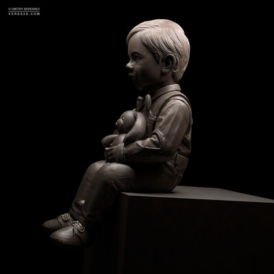 Boy sculpture